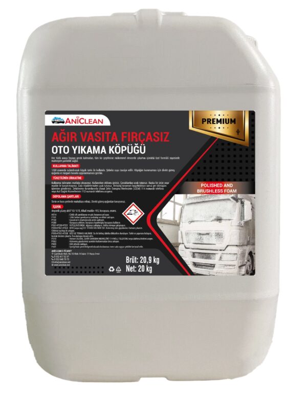 AĞIR VASITA FIRÇASIZ OTO KÖPÜĞÜ 20 KG