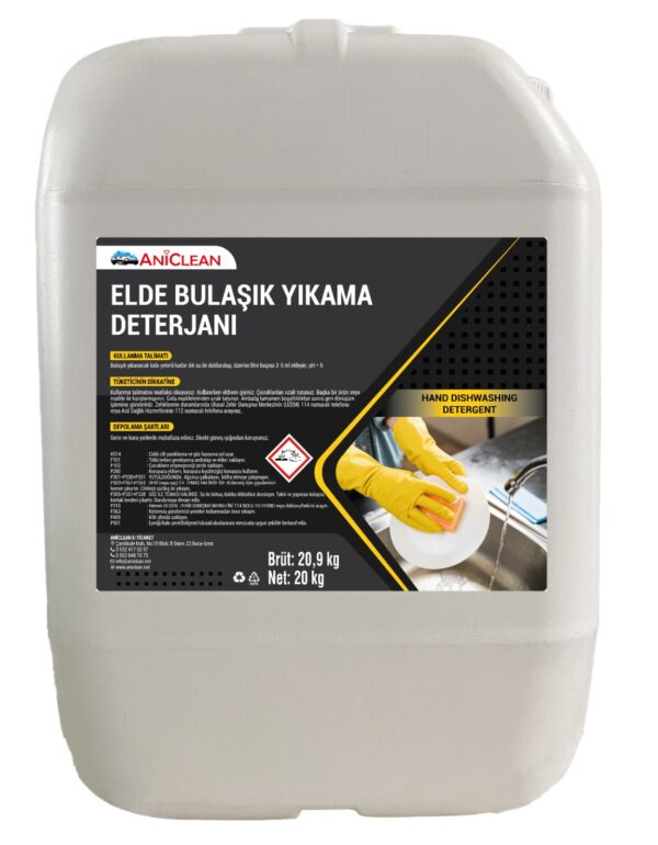 ANİCLEAN BULAŞIK DETERJANI 20 KG